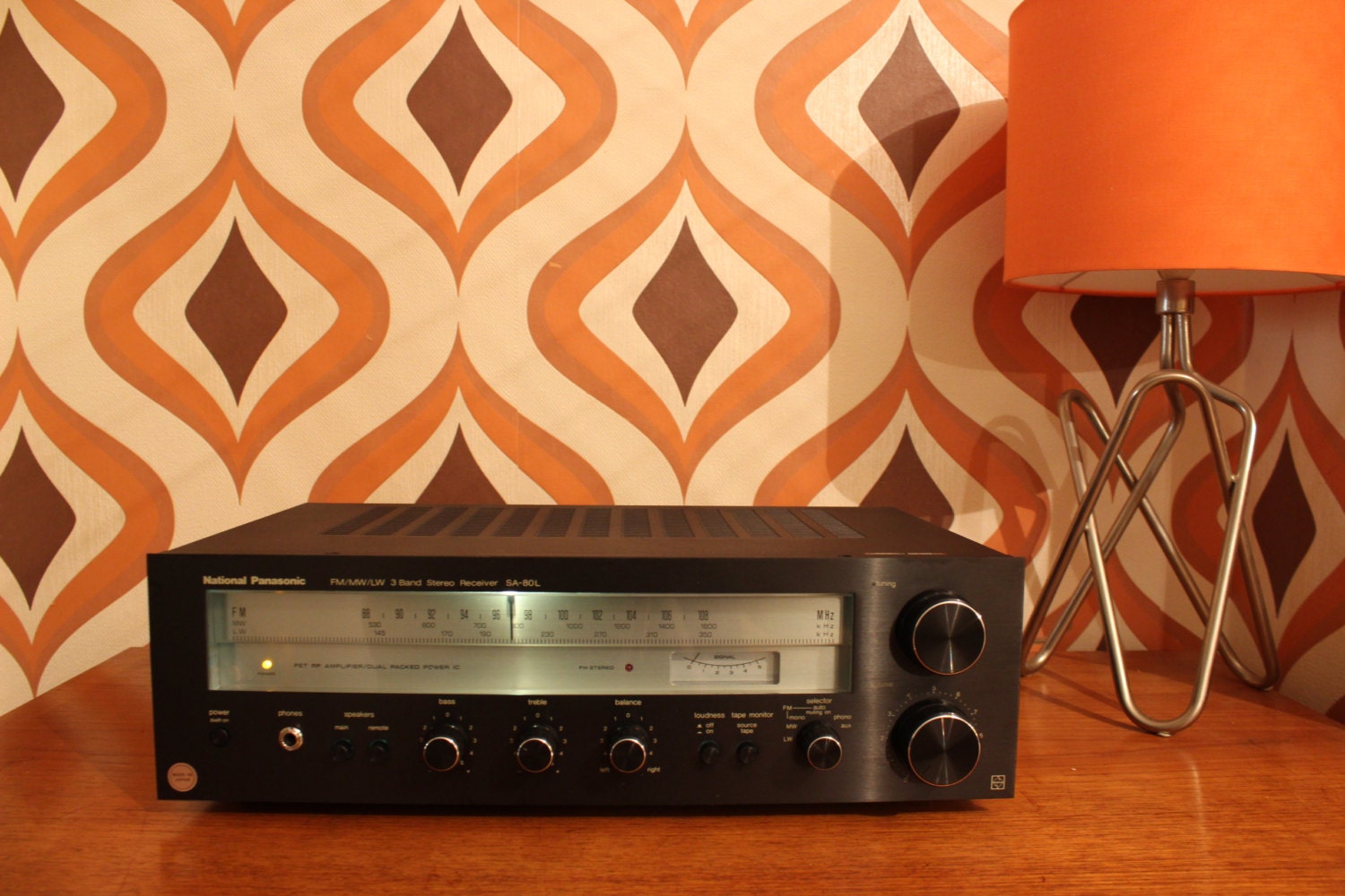 Technics National Panasonic SA80AL stereo hifi receiver