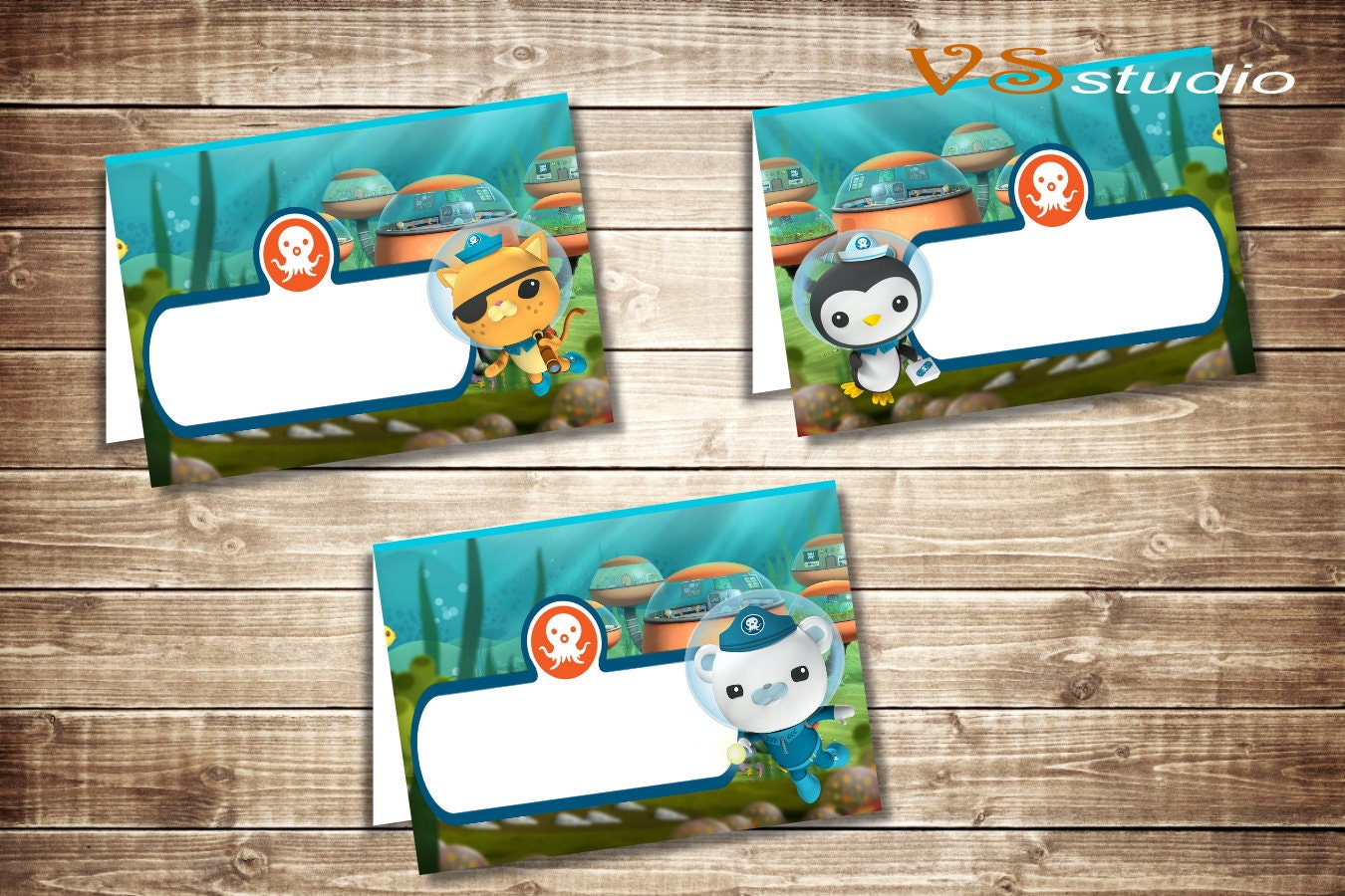 Octonauts Food Labels Octonauts Food Tents Cards Tags
