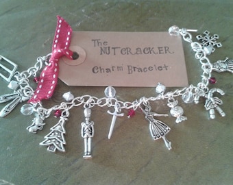 The Nutcracker Ballet inspired Charm Bracelet