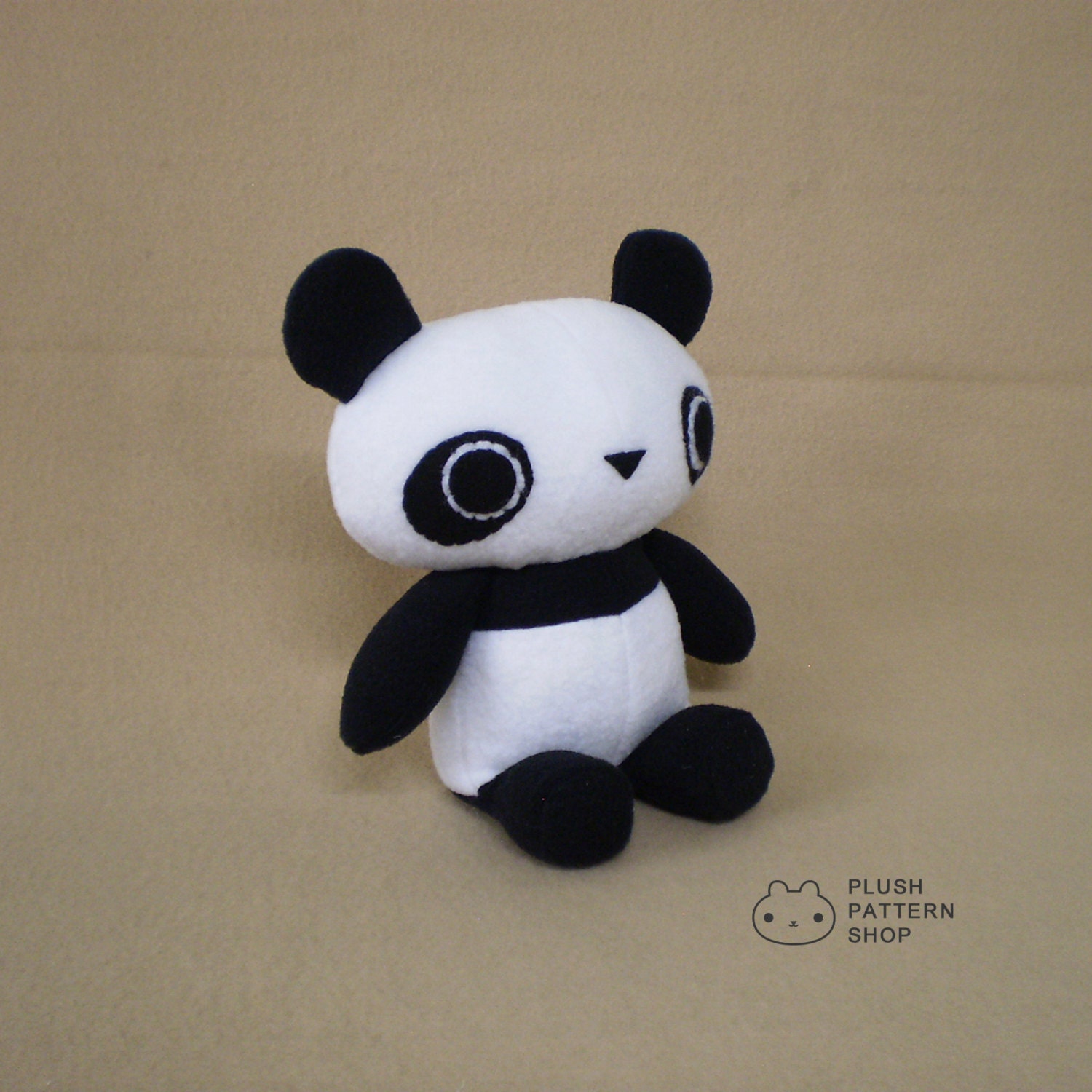 panda plush pattern