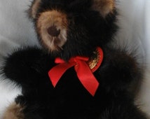 rare bear mink teddy bear