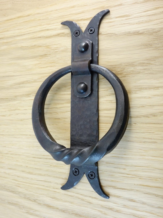 Items similar to Door handle.Blacksmith hand on Etsy