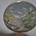 PLATE Quail Made in JAPAN 1979 Franklin Vintage