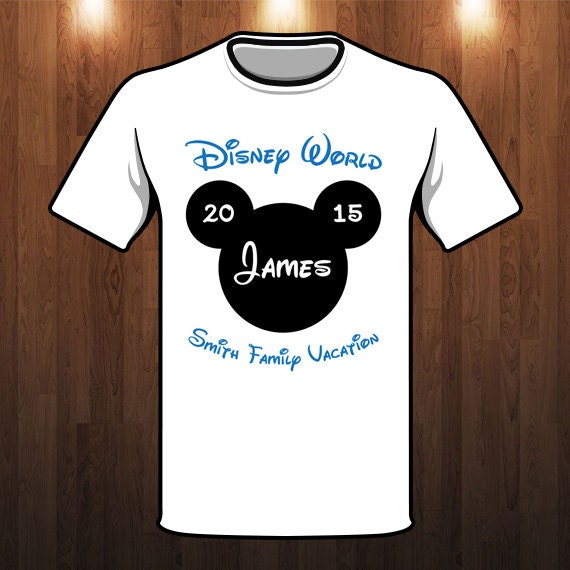 Items similar to Mickey Mouse Iron On Transfer Family Disney World