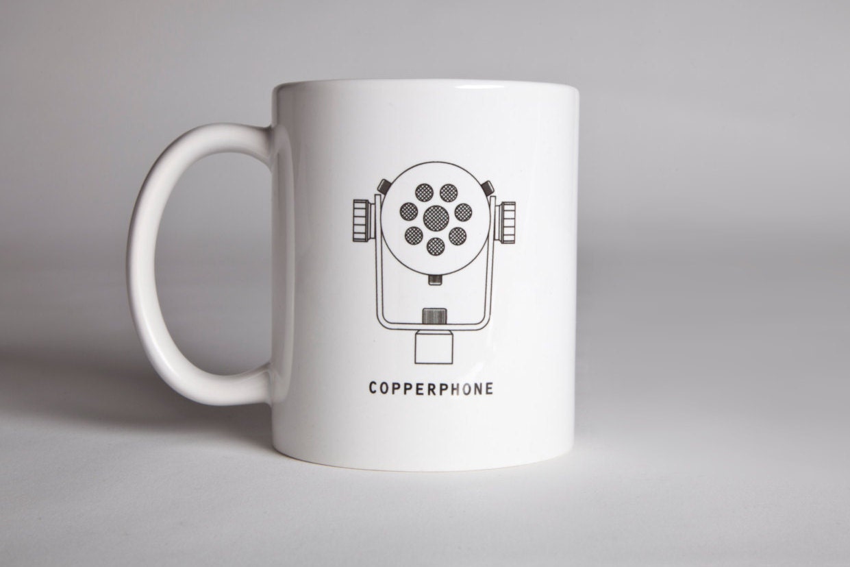 Placid Audio Copperphone Coffee Mug steampunk buy now online
