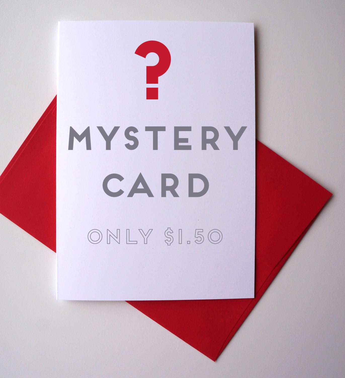 Mystery Card Only 1.50 FREE SHIPPING