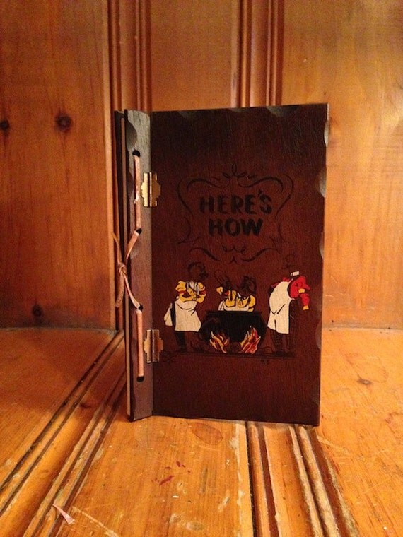 Heres How Mixed Drinks Book 1941 Vintaged Cocktail Book