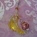 Lampwork Bead Angel Winged Artisan Pendant-Sterling Silver - Artisan Jewelry-Statement Jewelry Pendant-SRAJD-Christmas Jewelry