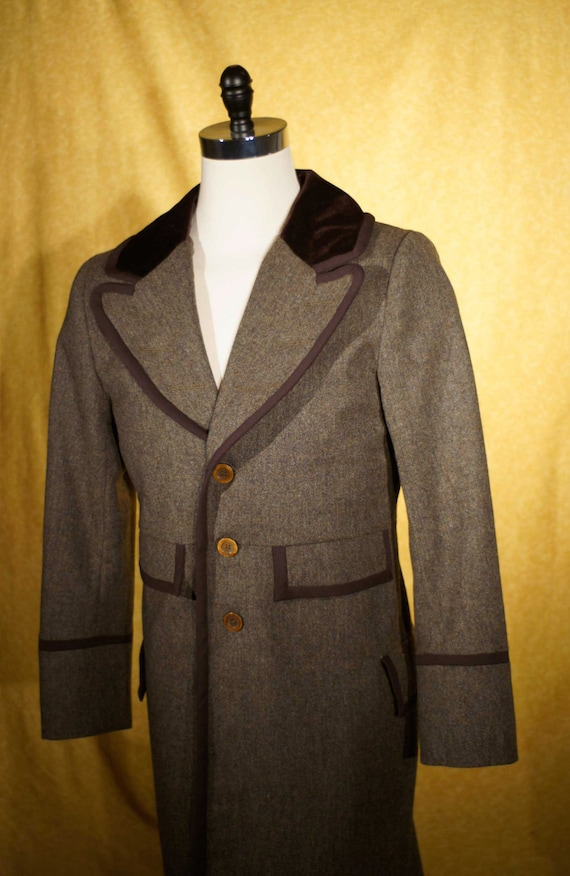 RESERVEDCustom Frock Overcoat by MacheteNSons on Etsy