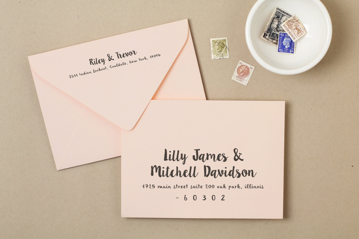 Wedding Invitations Envelope 6