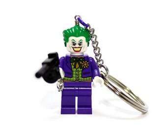 joker keychain lego