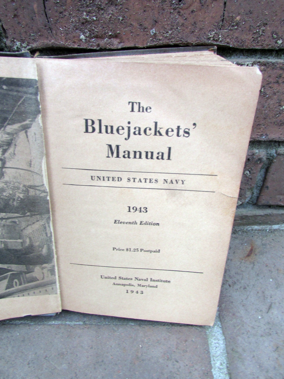 The Bluejacket's Manual 1943 Eleventh Edition by Castellocasa