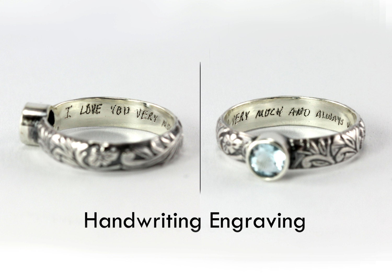 Custom Ring Engraving Inscription Quotes by AlyshaWhitfield