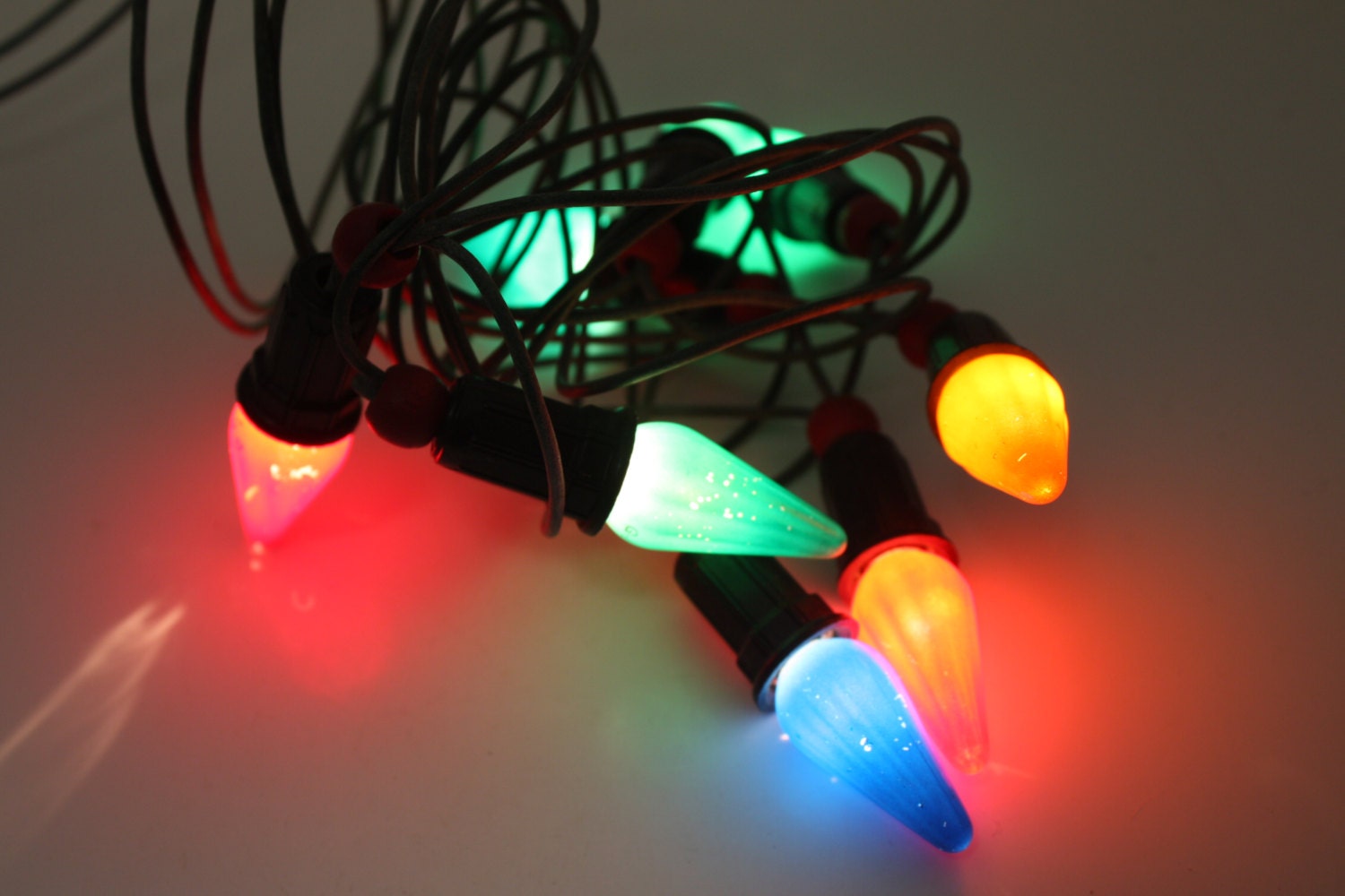 vintage christmas lights strand multi colored by cybersenora vintage christmas lights strand multi colored by cybersenora