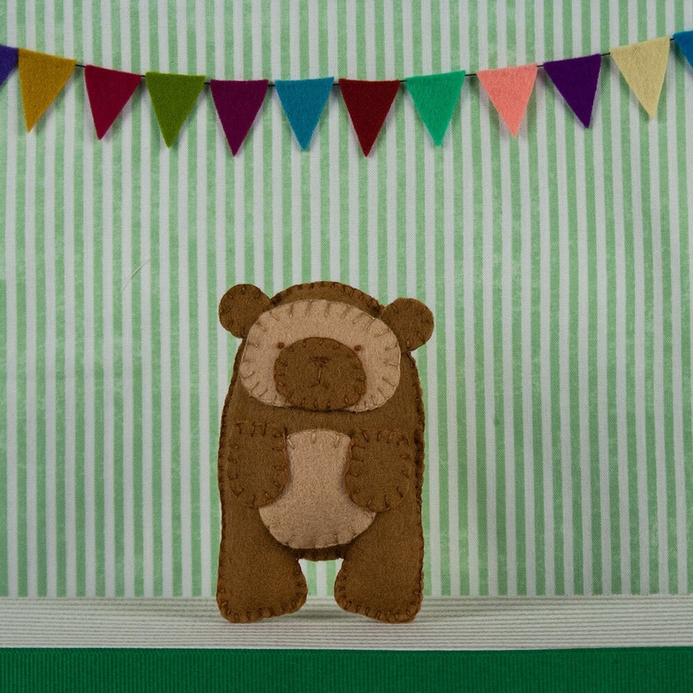 Felt Teddy Bear Pattern Felt Softie Sewing Pattern by OliverRabbit