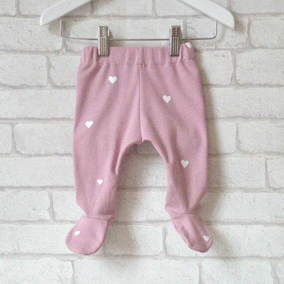 little footie pants slim fit baby by byebyebirdieengland on Etsy