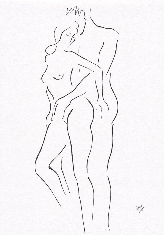 Line Drawing Nude 115