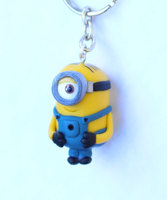 minion soft toy keychain