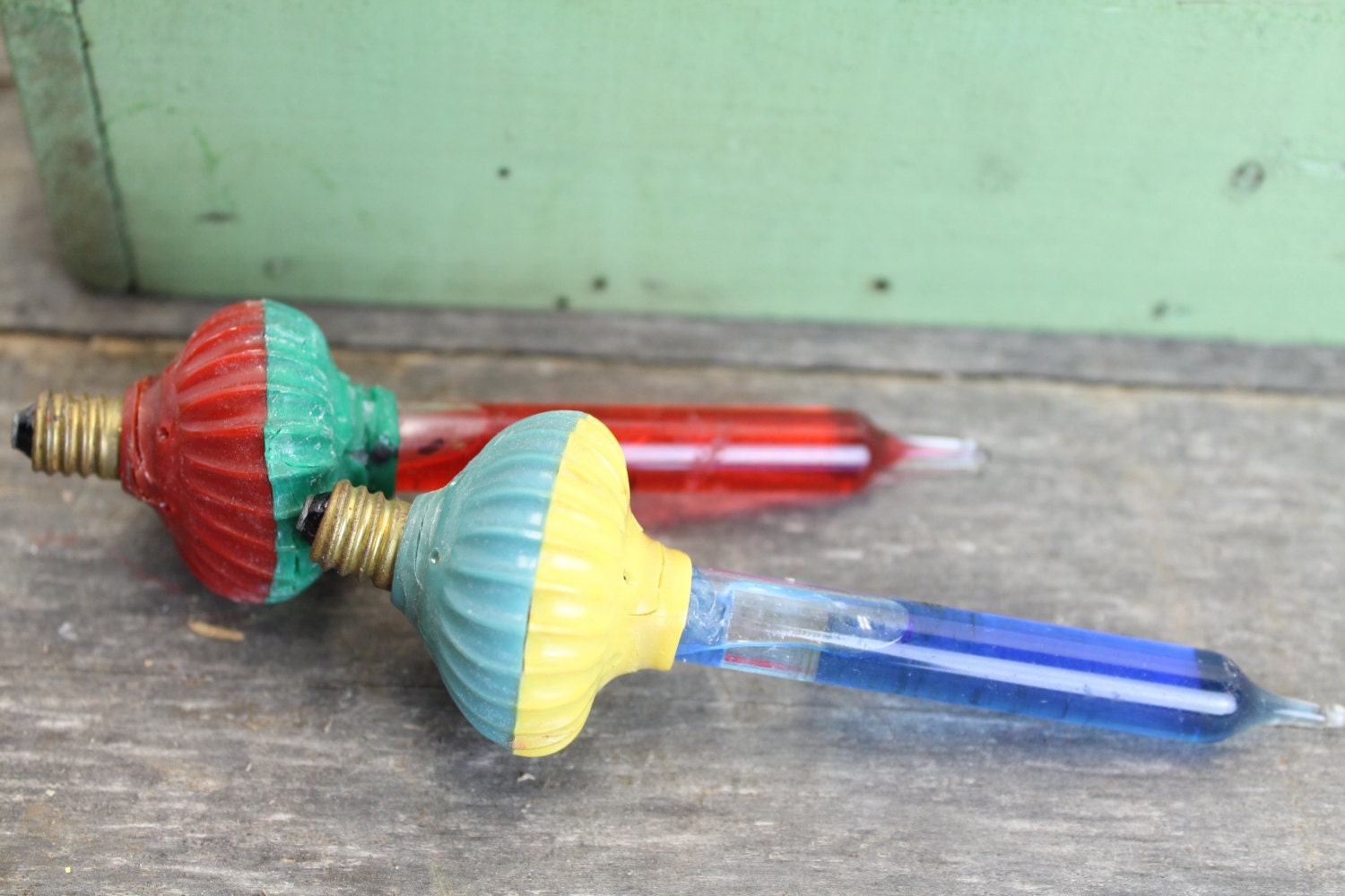 Vintage Noma Biscuit Bubble Lights // 1940s Christmas by MyBarn