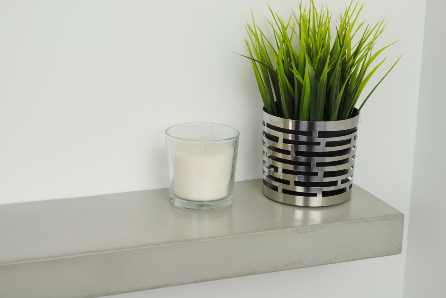 Concrete Floating Shelf Large by fmcdesign on Etsy