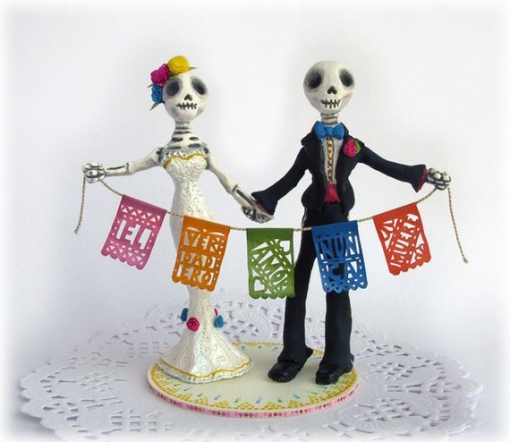 Alternative Wedding Cake Toppers Skeleton Day Of The Dead Alternative Wedding Cake Toppers Skeleton Day Of The Dead