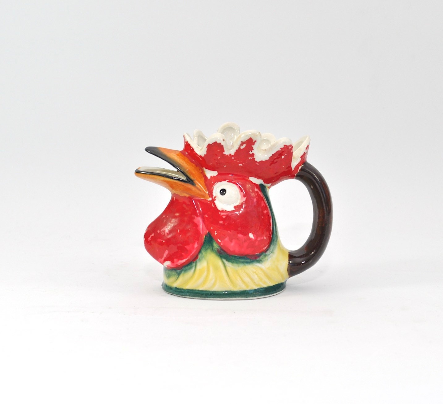 Vintage Rooster Creamer, Bird Creamer, Animal Creamer, Sugar and