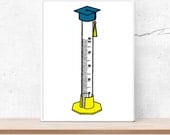 Science Poster Science Art College Graduation Gift Funny Science Gift High School Graduation Graduation Gift for Her Graduation Gift for Him