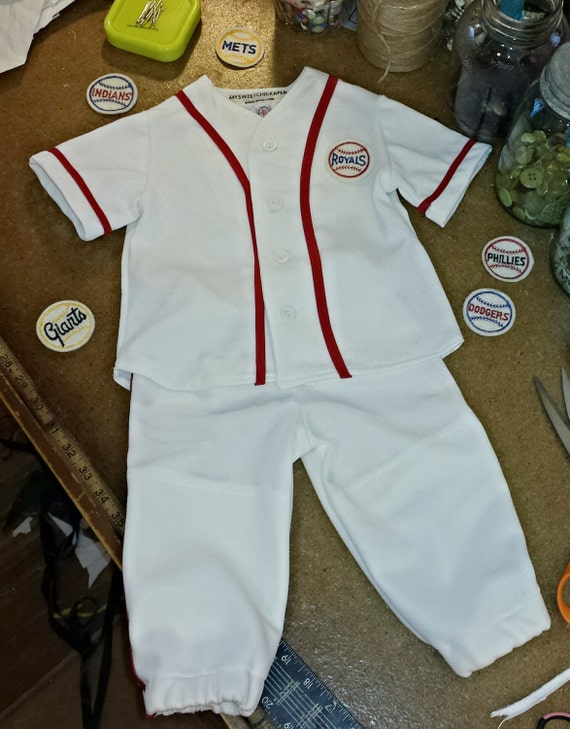 Baby Baseball Uniform Boy Girl 2 piece Outfit by MYSWEETCHICKAPEA