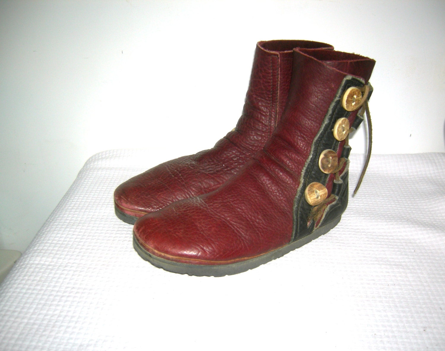 buffalo skin boots