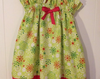 Crimson Snowflake Dress - AB3814 Made To Order