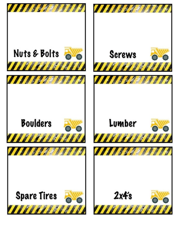 construction-party-food-labels