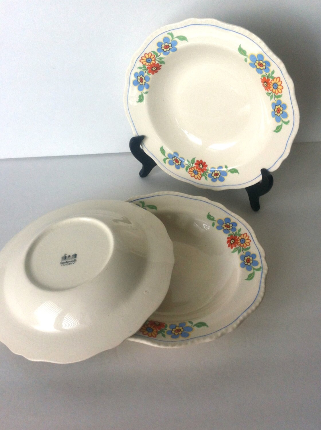 Steubenville Soup Bowls Set of Three Vintage Soup Bowls