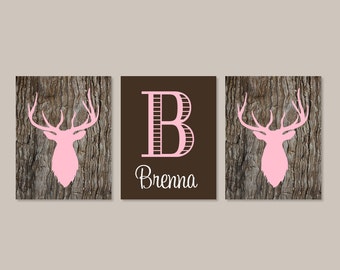 556 New rustic decor for nursery 326 baby girl nursery decor girl bedroom decor deer antler rustic nursery   