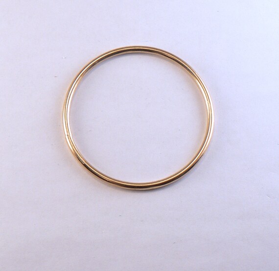 2.5 Gold Tone Metal Craft Ring 2 1/2 Craft by BusyBeaverBoutique