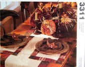 Fall Decorations McCall's Crafts 3311 Uncut Sewing Pattern 2001