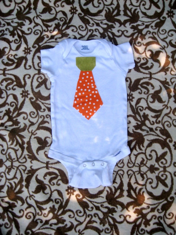Easter Carrot Tie bodysuit for baby boysEaster shirt for
