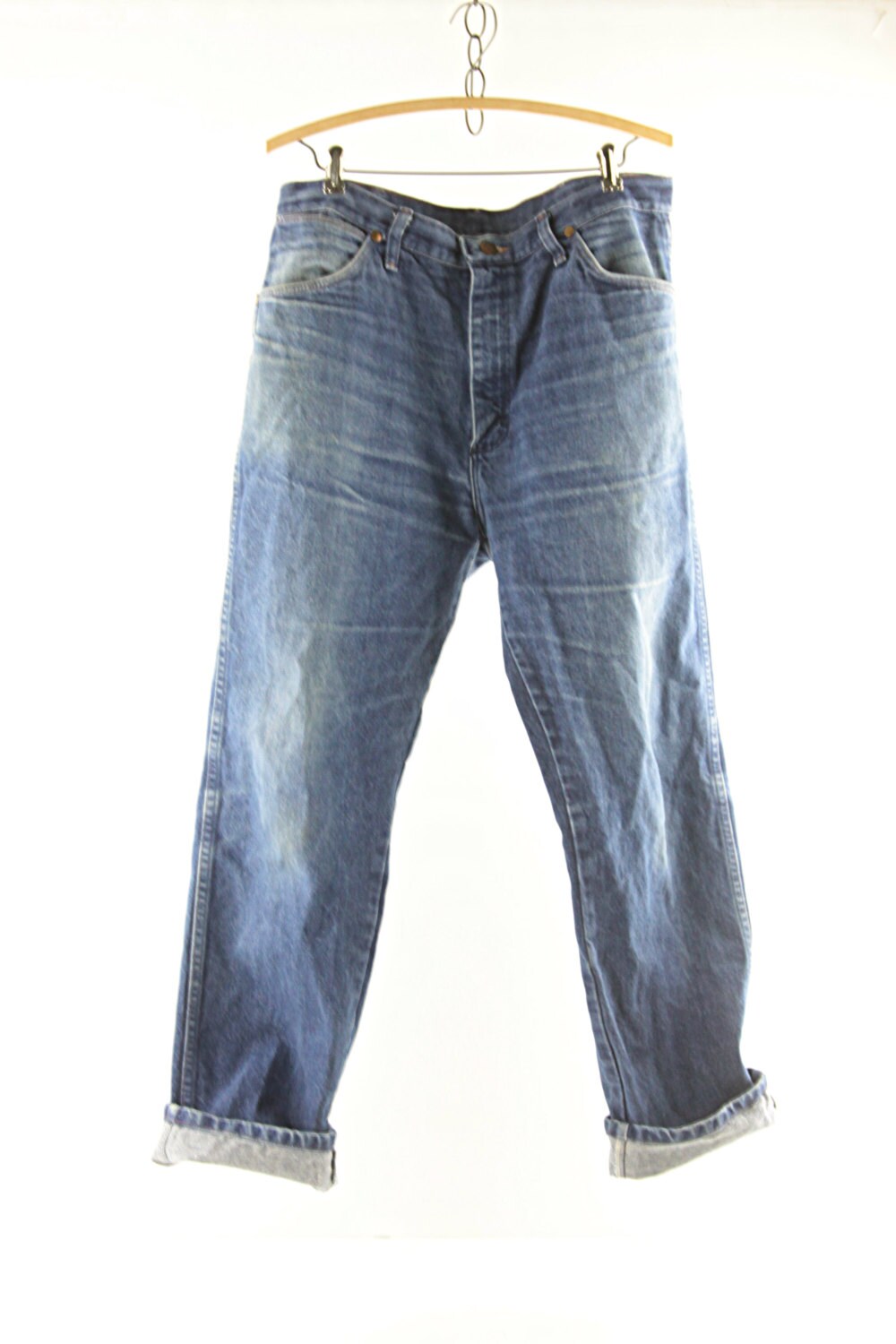 Vintage Distressed Wrangler Jeans // 35 x 30 – Haute Juice