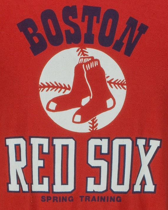 80s Red Sox Spring Training T Shirt Boston By Jeepstervintage