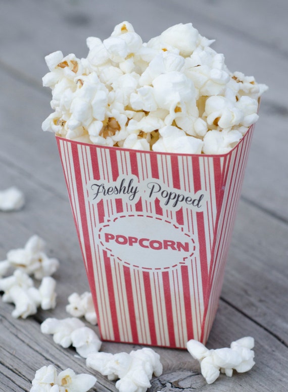 Items similar to Party Popcorn Cup - Instant Download PDF Printable on Etsy