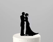 Exclusive Silhouette Wedding  cake  topper  designs by 