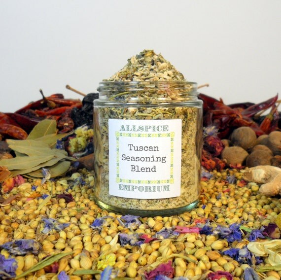 Tuscan Seasoning Blend Mediterranean Italian by ALLSPICEEMPORIUM