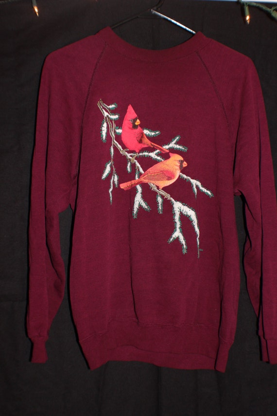 winter scene sweater