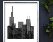 Popular items for printable chicago on Etsy