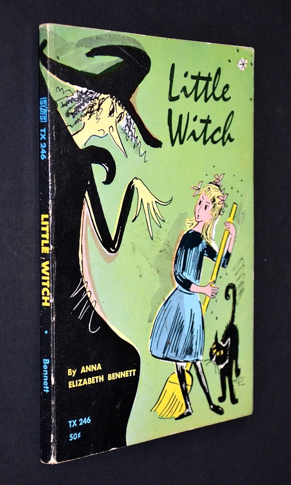 Little Witch Vintage Children's Books 1969