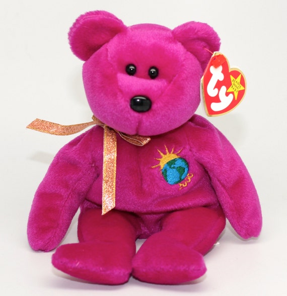 TY Beanie Baby Millennium the Bear - Retired & Rare!