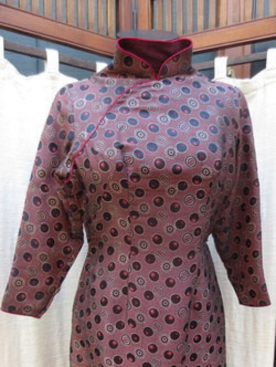 SILK DRESS with WOOL Lining