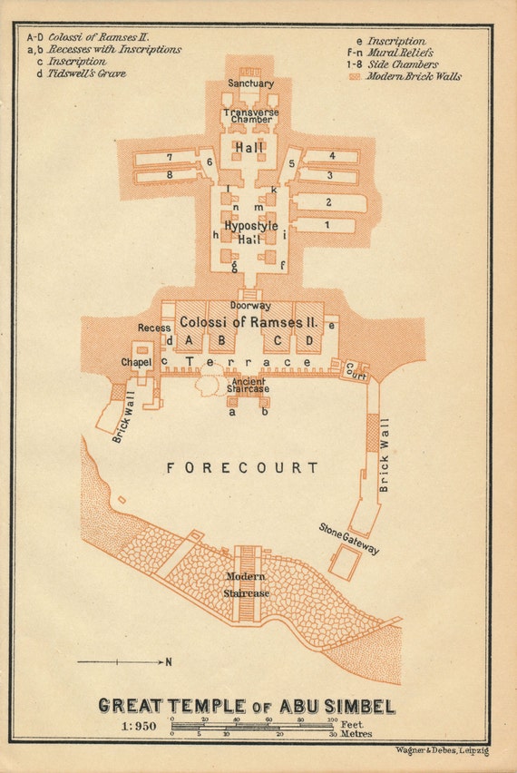 Abu Simbel Map 