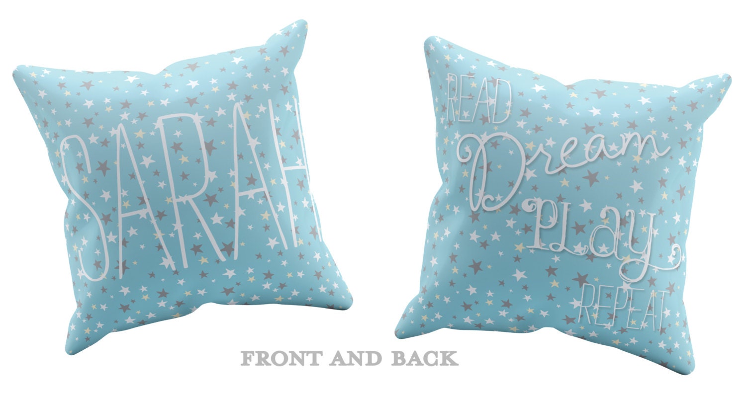 Personalized Decorative Pillows for Kids Kids Room Decor