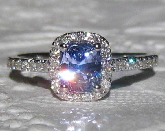 blue sapphire ring engagement