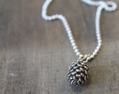 Pine Cone #47 Necklace - Gift for Her - Rustic - Pinecone Jewelry - Silver Pine Cone Necklace - Gift for Mom- Woodland - Mother's Day Gift Pine Cone #47 Necklace - Gift for Her - Rustic - Pinecone Jewelry - Silver Pine Cone Necklace - Gift for Mom- Woodland - Mother's Day Gift